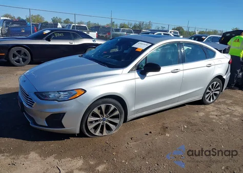 2019 Ford Fusion Se from USA, damaged, VIN 3FA6P0T95KR264758